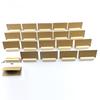 20pcs Natural Wood Name Memo Clips Photo Holder Business Card Stand Desktop Message Organizer
