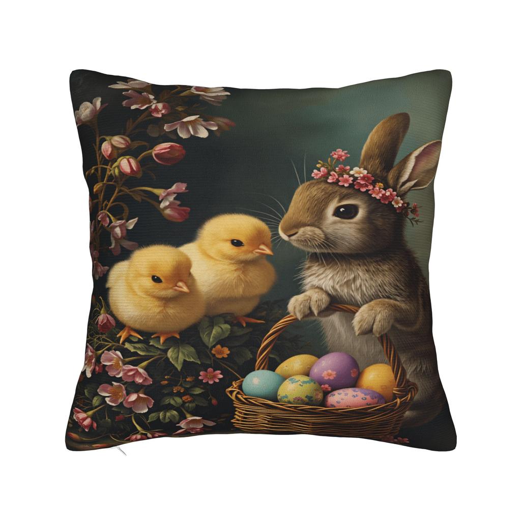 Pillow Cover Easter Egg Morden Pillow Case For Sofa Couch Bed Living Room Pillowcases