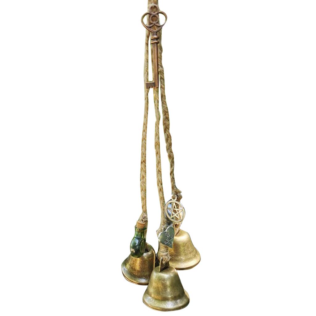 Witchcraft Enthusiasts Witch Bell Door Talisman Entryway Protection Ornament Mystical Negative Energy Cleansing Decor Gift