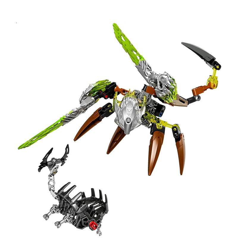 Новый Bionicle Мастер Существ Золотой Маски Строительные Блоки Огненный Объединитель Таху Комбинированный Робот Мех Кирпичи Игрушки Для Мальчиков Подарки