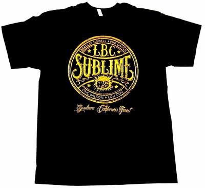 Sublime Lbc Ska Punk Long Beach Винтажная забавная популярная футболка унисекс