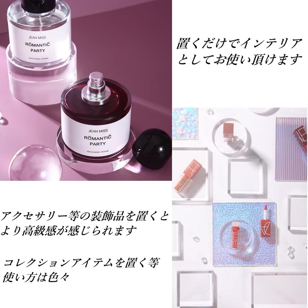 Акриловый куб Anopono, акриловый блок, прозрачный выставочный стенд, постамент для фотосъемки 3 (Размеры цилиндров)