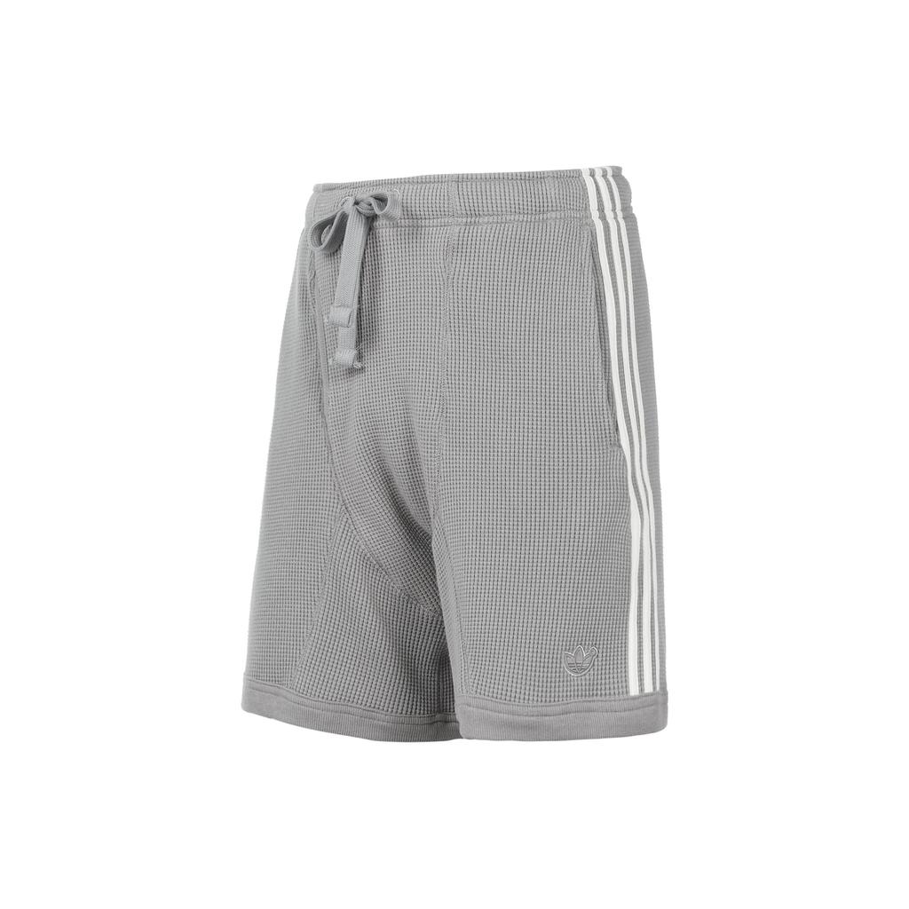 Adidas Originals Trefoil Solid Stripe Logo Casual Shorts Men Bottoms Grey HC3824