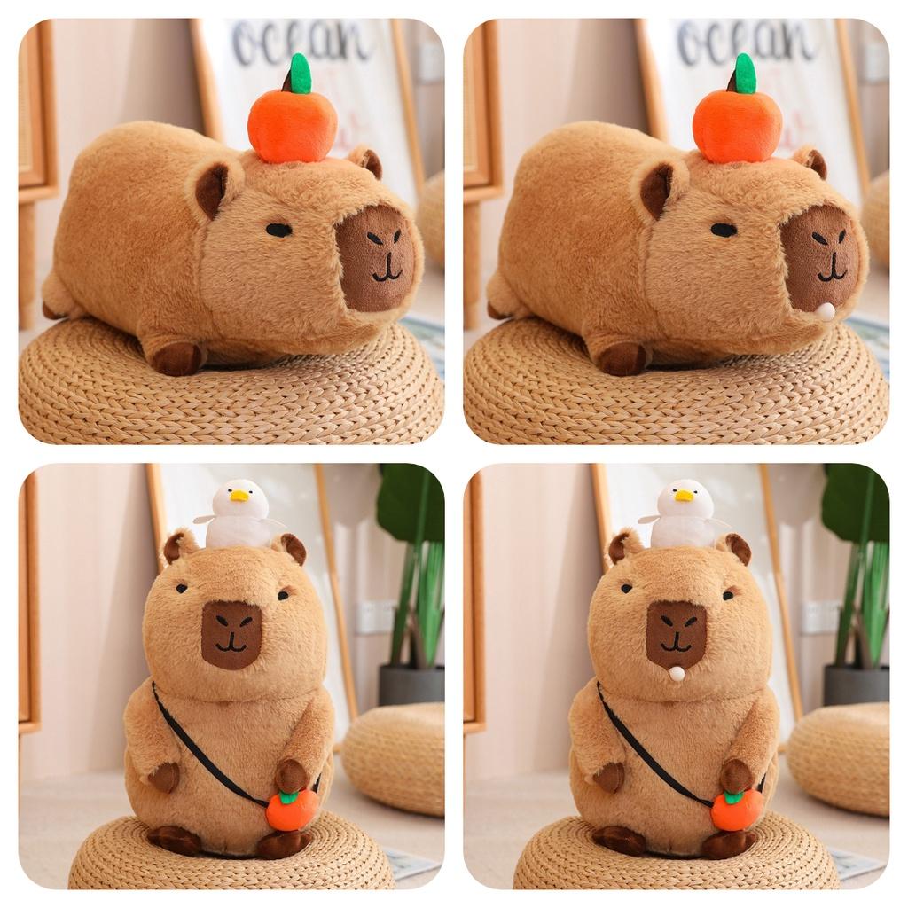 Cute Capybara Plush Toy Adorable And Soft Stuffed Animal Pillow Doll Perfect Gift For Kids