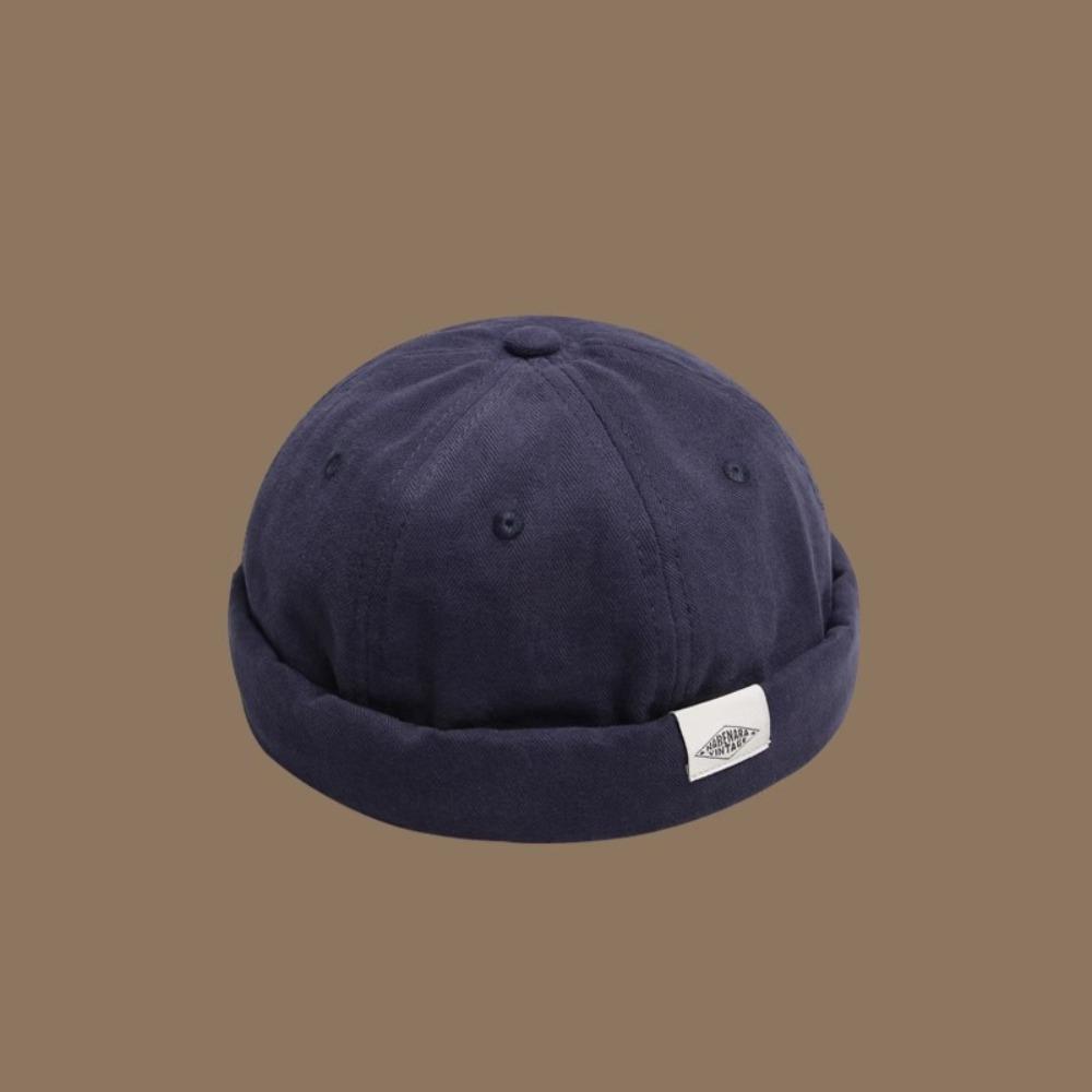 Cotton Hip Hop Hat Solid Color Baseball Cap Retro  Fashion Sunscreen  Hat  Outdoor