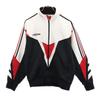 Adidas 80s Vintage Descente Track Jacket L White X Black Jersey Men's Used