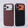 Геометрическая тканевая магнитная чехол для iPhone 17pro max 17Pro 17 Защита объектива из сплава Для Magsafe Беспроводная зарядка Чехол
