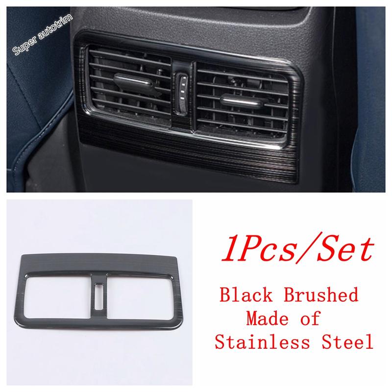 Rear Armrest Box Air Conditioning AC Vent Outlet Frame Decoration Sequ Cover Trim Fit For Mazda CX-30 - 2025 Accessories