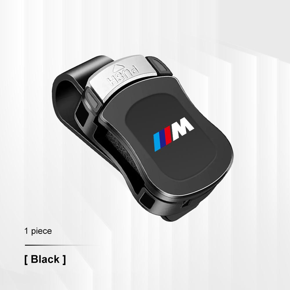 AAAOS1 Car Visor Glasses Storage Clip Sunglasses Holder for BMW X1 X3 X4 X5 X6 F15 F16 1 3 5 6 7 Series G30 G32 G11 F48 F39 520 525 320
