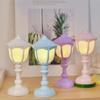 Retro LED Desk Lamp USB Charging Table Lamp Mini Street Lamps Design Night Lights Touch Dimmable BedSide Desk Light Room Decor