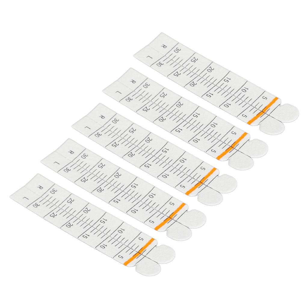 10 Packs Tear Secretion Disorders Test Strips Individually Packaged Accurate Fluorescein Ophthalmic