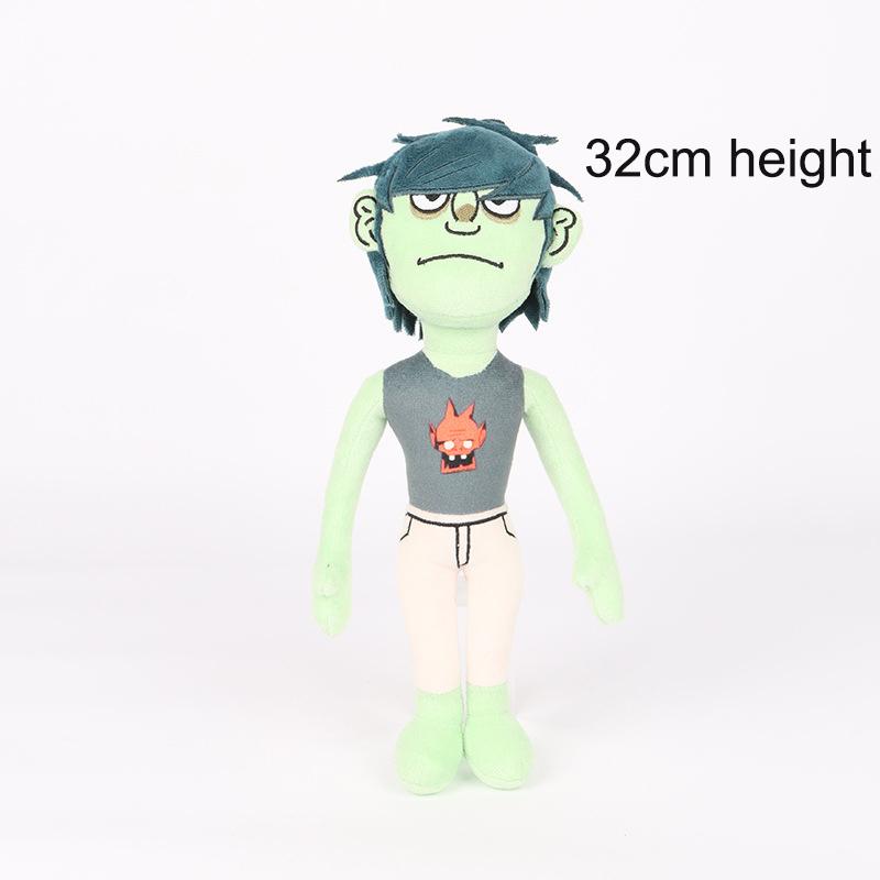 Аниме Gorillaz Кукла-плюш Нудл Мягкие плюшевые игрушки Gorillaz Нудл Косплей Мягкая игрушка Куклы Коллекция для вечеринки Подарки