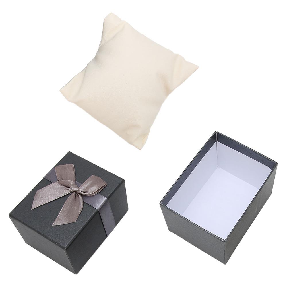 7 x 7.5 x 10cm Bowknot Decor Watch Gift Box Commercial gift matching storage box