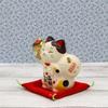 Maneki Neko (with Treasure Bag) Fulfillment Wishes Good Luck Seal)