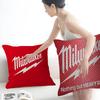 M-Milwaukee-S LOGO Cushion Cover Inches Farmhouse Decor Home Throw Pillow Covers for Couch Decorations