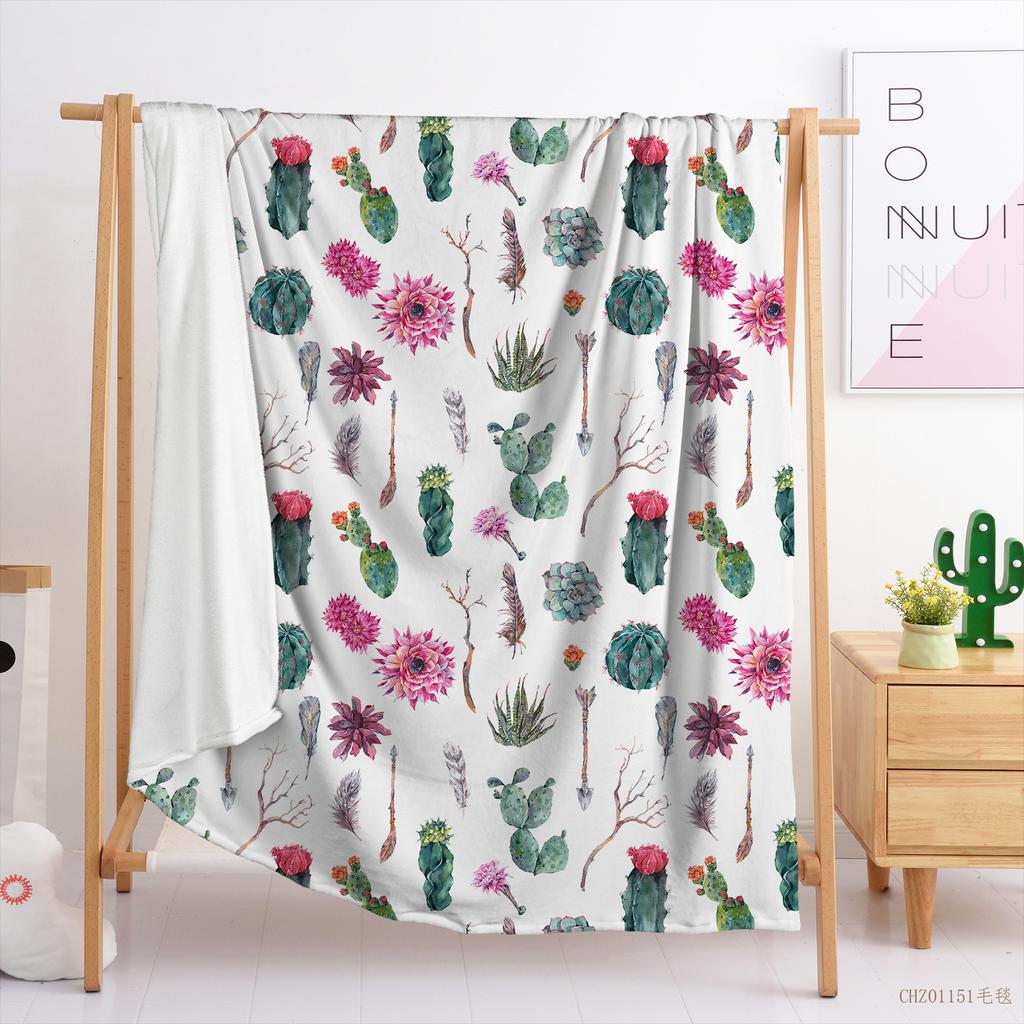 Одеяло Маленькое Свежее Одеяло Фланелевое Одеяло Одеяло с Котом Одеяло с Динозавром Одеяло