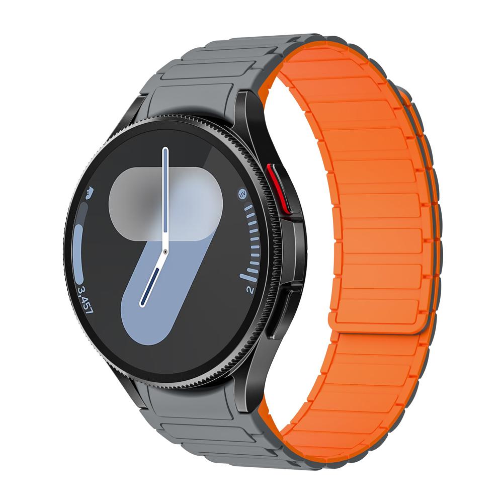 Ремешок для Samsung Galaxy Watch 6 classic 7 5 Pro 4 44 мм 40 мм 45 мм без зазоров магнитный силиконовый браслет Correa Galaxy Watch 6 ремешок
