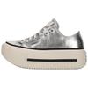 Chuck Taylor All Star Lift Double Stack Silver Egret Black Unisex Sneakers A16406C
