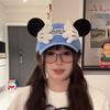 Original cartoon cute big ears baseball cap female spring and summer cute personality garden photo hat couple male tide