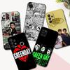 Черный чехол из ТПУ для Samsung Galaxy A03 SM-A035 A03 Core A03S A13 A23 LTE A33 A53 A73 4G 5G плакат с зеленым дневным ремешком