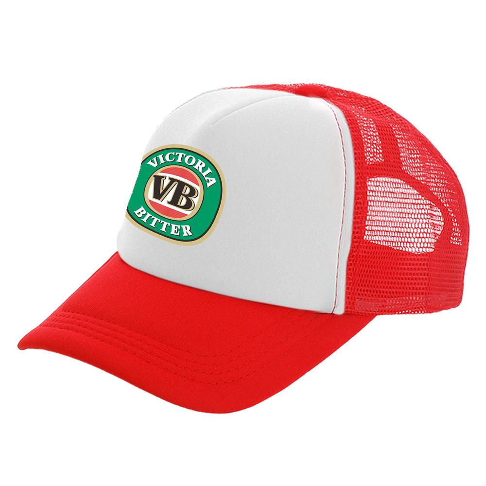 Кепки Тракерки Victoria Bitter Унисекс Крутые Бейсболки Летние Сетчатые Snapback Кепки