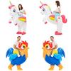 Cartoon Unicorn Squirrel Elk Chicken Costume With Sewing Craft For Childrens Party And Performance