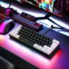 Новая Горячая Распродажа Портативная Игровая Клавиатура 61 Клавиша 60% RGB Подсветка USB Type-C Проводная Мембранная Настраиваемая