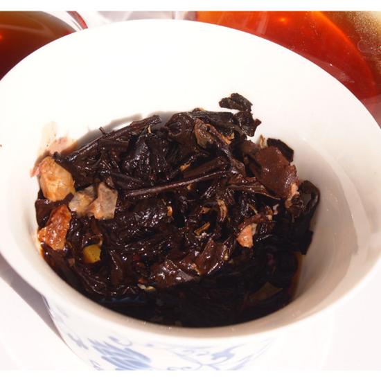 Розовый чай Пуэр Мини Туоча Юньнань Спелый черный чай Пуэр