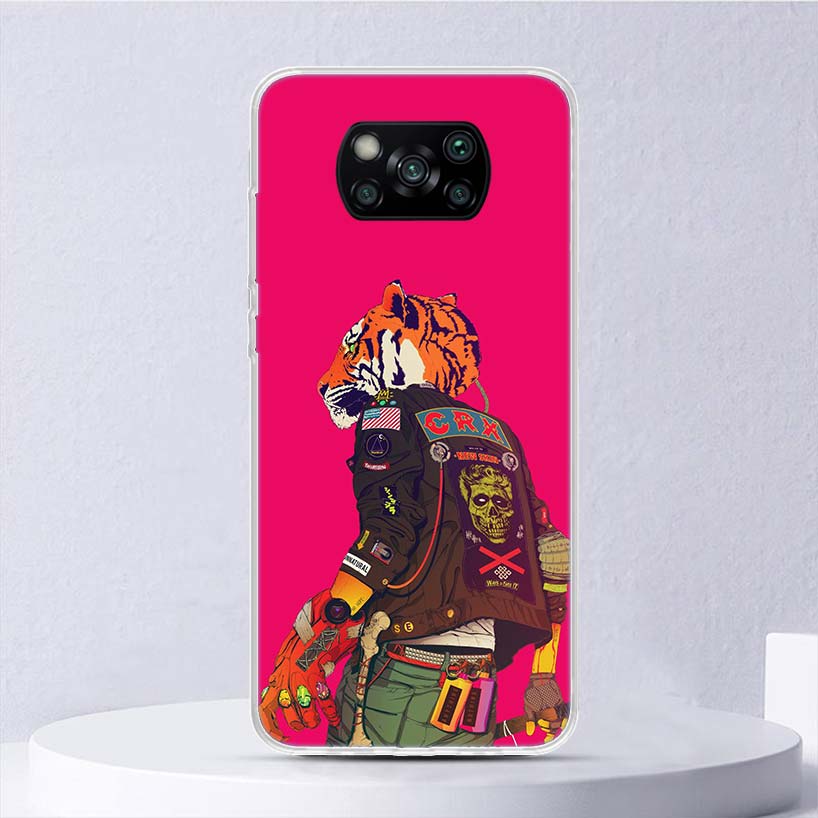 Игровой чехол Hotline Miami для Xiaomi Poco X7 X6 X5 X4 X3 Nfc F7 Ultra F6 F5 Pro, чехол для телефона F4 Gt F3 M5S M4 M3 M5 M6