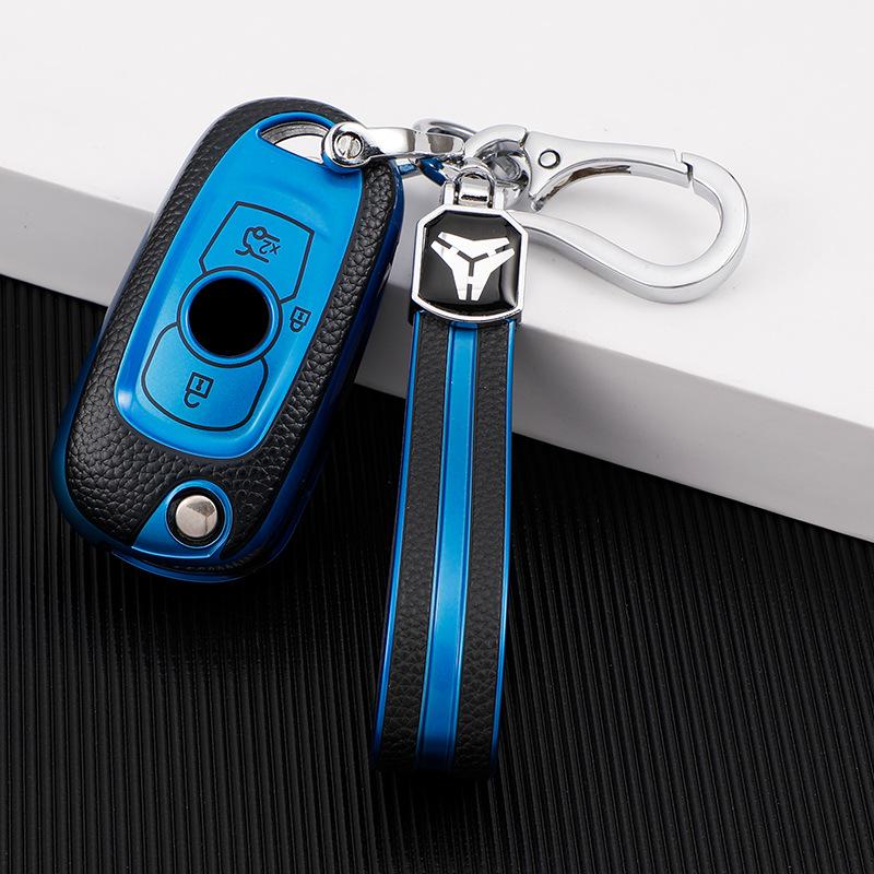 2020 Buick Verano Key Case: Unisex Leather Protective Car Key Bag