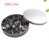 24Pcs/Set DIY Stainless Steel Biscuit Star Cookie Cutter Cake Mould Pastry Mold