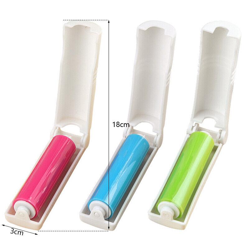 2pcs Super Sticky Washable Dust Lint Roller For Fluff Pet Hair Dust Remover Reusable