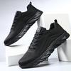 Large -size Men's Shoes Flying Weaving Net Breathable Casual Shoes Fashion Trend Lightweight Sneakers Student Running Shoes