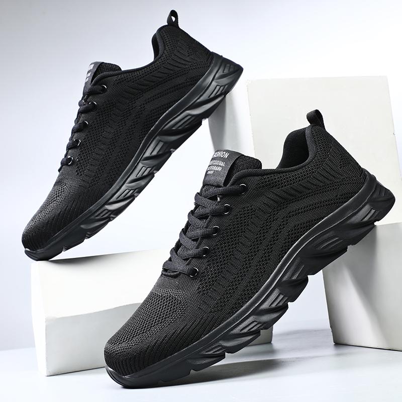 Fashion New Large Size Men's Casual Sports Shoes Fashion Thick Sole Sneakers Mesh Surface Breathable Comfortable Men's Shoes