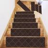 1PC Home Non-slip Protector Rug Stair Carpet Mat Self-adhesive Stair Stepping Mat Variety Pattern