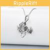 2023 New Stylish Dragon Pendant Necklace For Men With Unique Alloy Design In Gift Box