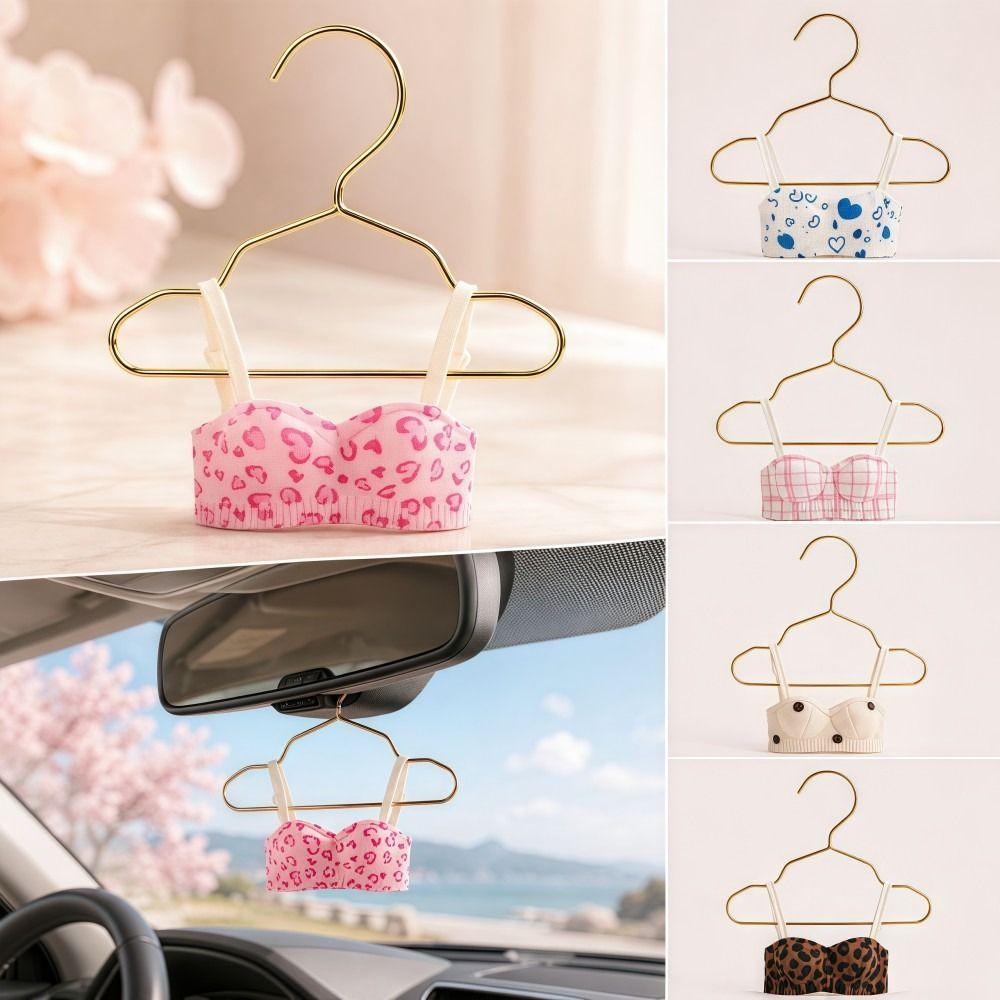 Underwear Shape Car Hanging Ornament Leopard Print Rearview Mirror Pendant  Vehicle Interior Decor