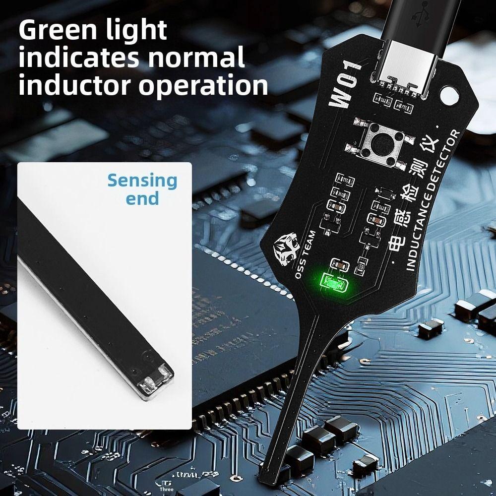 High Accuracy Motherboard Coil Tester Strong Stability Electromagnetic Induction Tester  PC Repair