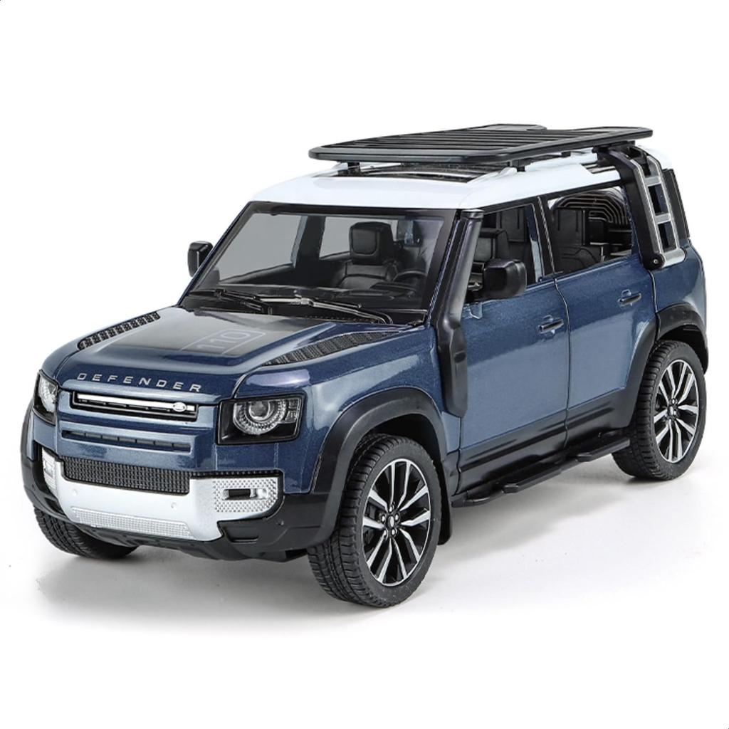Heimanba Land Rover Defender 110 2020 Литая модель автомобиля Q2002B 1/24 / (Синий BU)