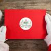 50-500pcs Merry Christmas Gift Box Decoration Seal Sticker Home Party Supplies Envelope Label Scrapbook Stickers