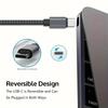 66 Вт 5 А Нейлоновый 1 м 2 м 3 м USB C на Type C Кабель для быстрой зарядки для 15 16 Pro Max Samsung S24 OPPO Кабель для зарядки