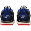 Jordan Детские кроссовки Air Jordan 4 Mid top Черно-синие для малышей и детей ясельного возраста IB4387-003