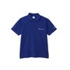 Champion Script Logo Embroidered Basic Polo Short Script Logo Embroidered Polo Shirt S Shirt, Sleeve, 100% Cotton, C3-X361Z, Men's, Blue,
