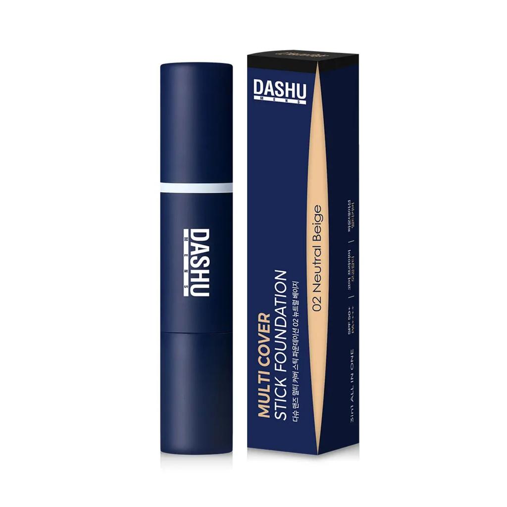 DASHU Mens Multi Cover Stick Foundation 12g