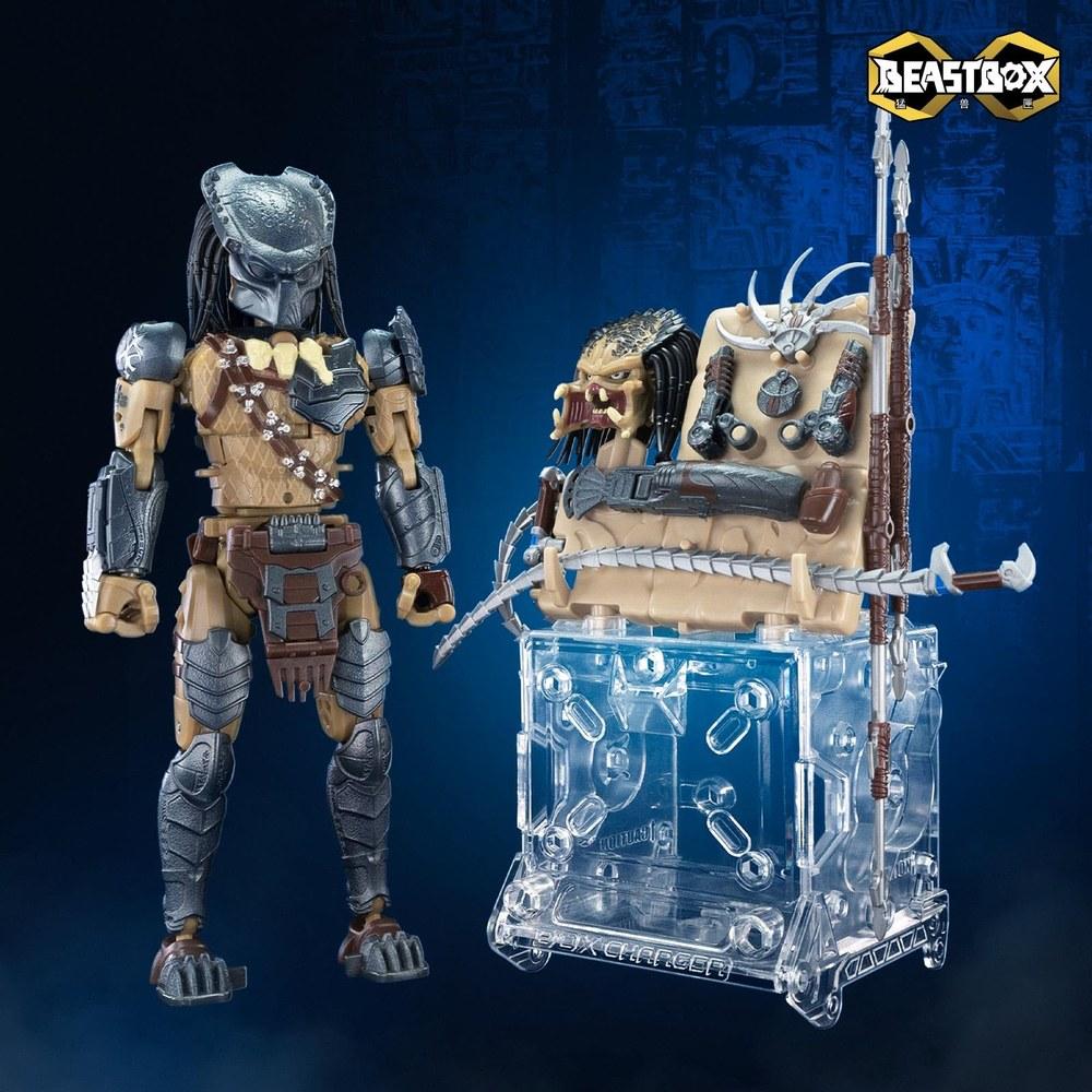 52TOYS BeastBox Серия Infinity IB-17 Волк Хищник Трансформирующаяся Фигурка Действия Раскрашенная Высоко Артикулируемый Меха Робот Куб Подходит в качестве Подарка для