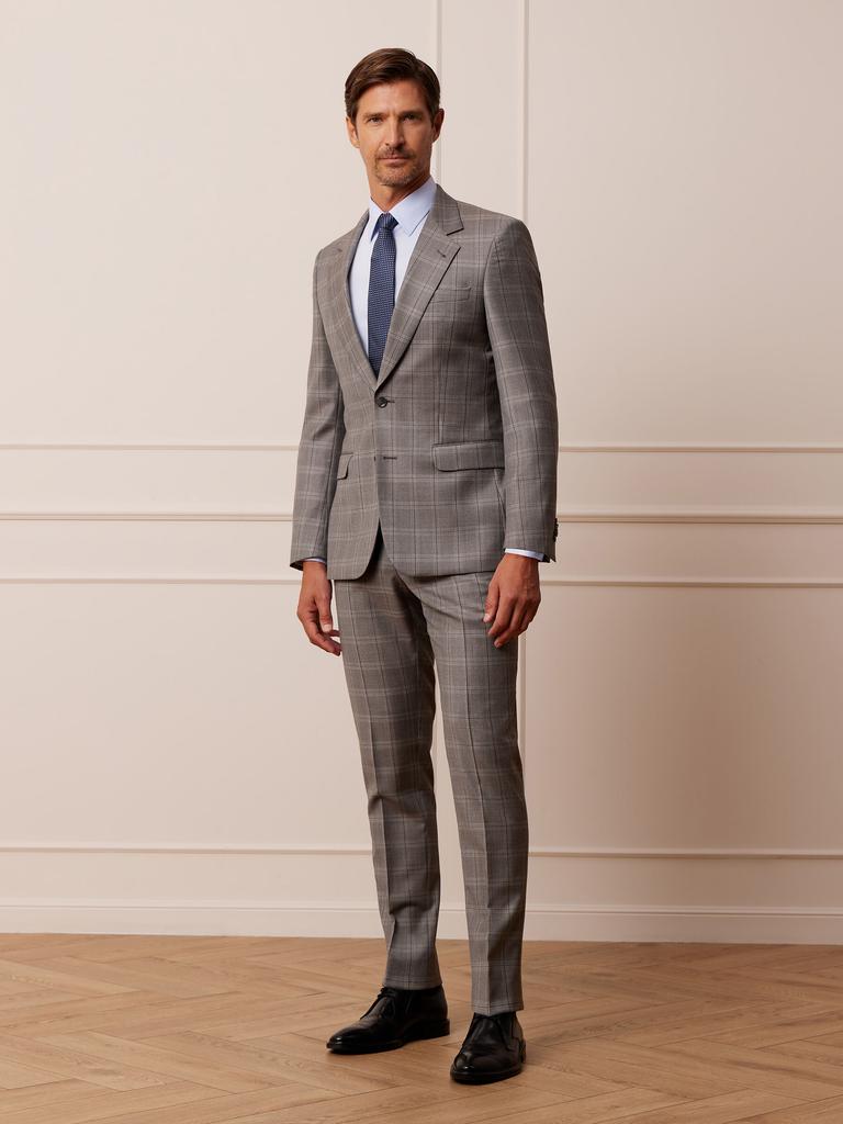 Grey Turin Suit Jacket - Mix And Match 176/108