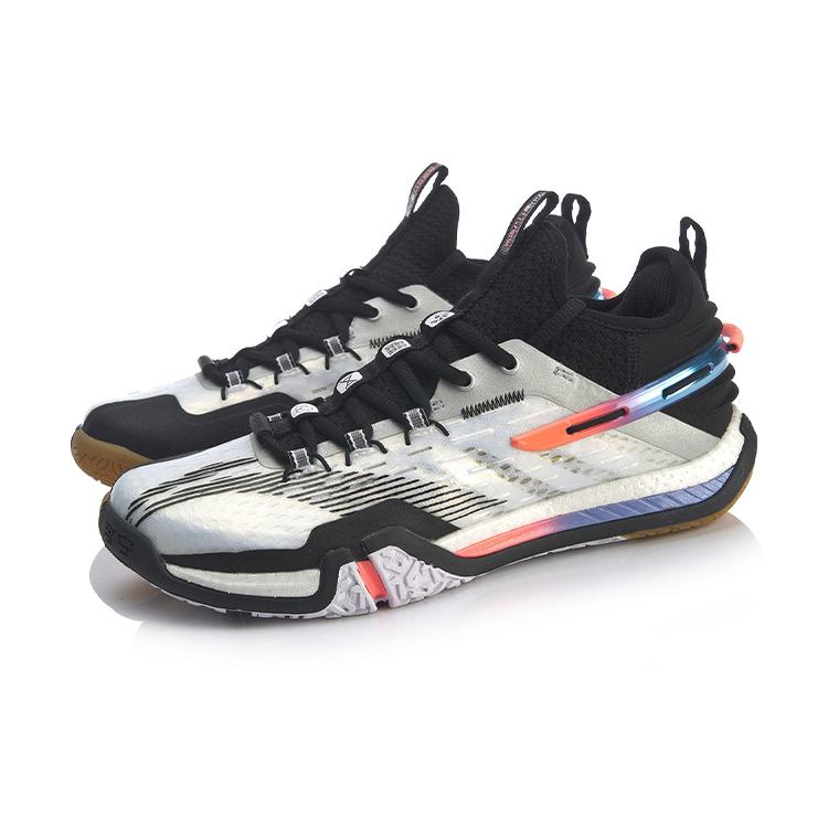 Бадминтонные кроссовки Li Ning Quick Start Женские Низкие Черно-белые AYAQ008-1