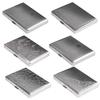 10cm Extra Long Metal Cigarette Case - Medium/King Size, Crushproof, Men's Fashion Storage Box