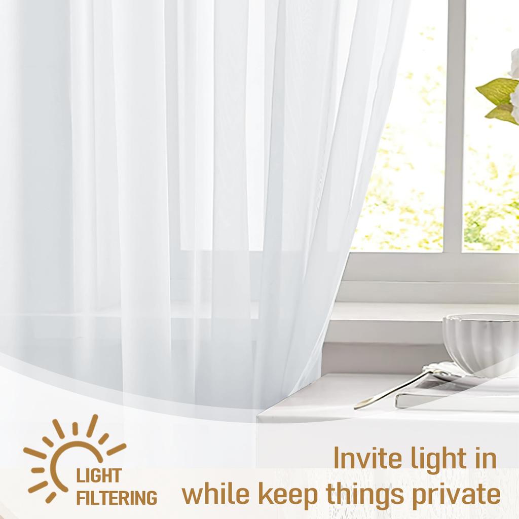 2025Однотонная перфорированная оконная сетка Полузатемняющая штора Гостиная Балкон Оконная сетка Дверная штора Украшение