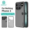 NILLKIN Для чехла для телефона Nothing Phone 3 Super Frosted Shield Pro Жесткий ПК+ТПУ Чехол Противоударная Задняя Крышка